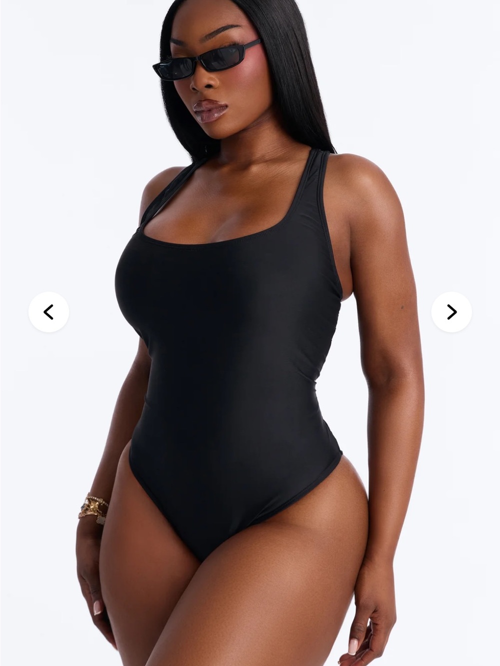 [2 for $20] Scoop Neck One-Piece Swimsuit